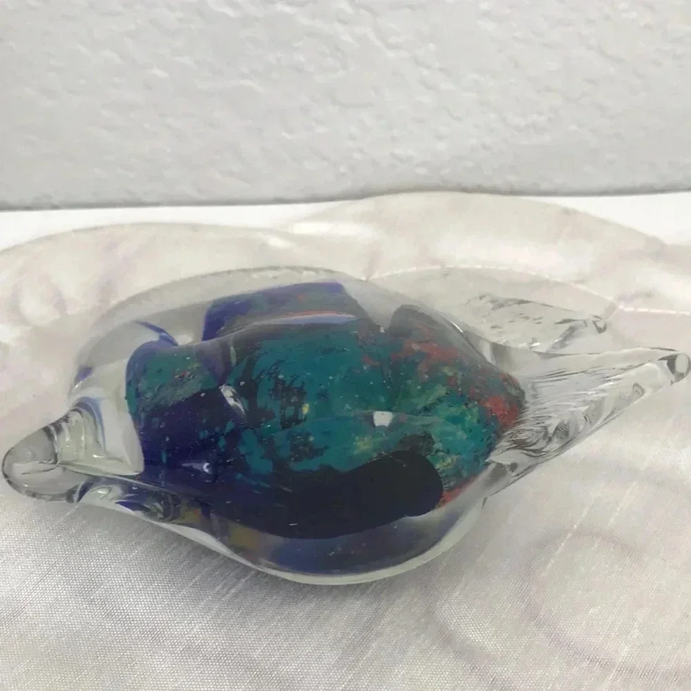 Fish Art Glass Sculpture Figurine